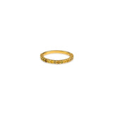 Natural Color Petite Eternity Band
