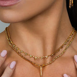 Natural Color Tiara Choker