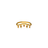 Natural Color Tiara Ring