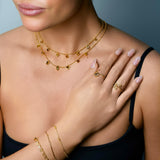 Natural Color Viper Ring