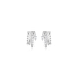 Petite Diamond Pave & Mixed Shape Huggies